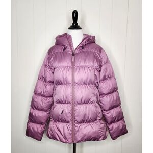 Patagonia Violet Purple Pink Down Puffer Downtown Jacket Women's Size Small